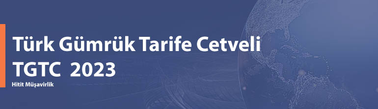 YTürk Gümrük Tarife Cetveli