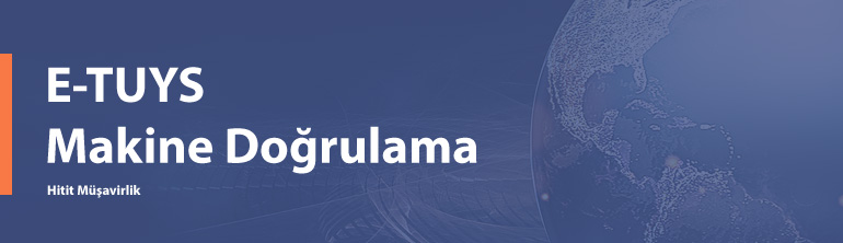 E-TUYS Makine Doğrulama