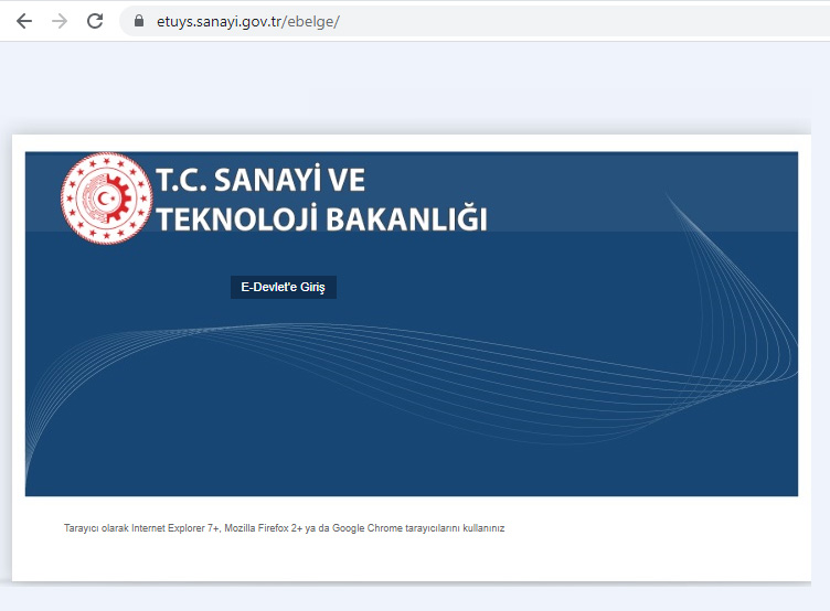 E-TUYS Giriş Ekranı